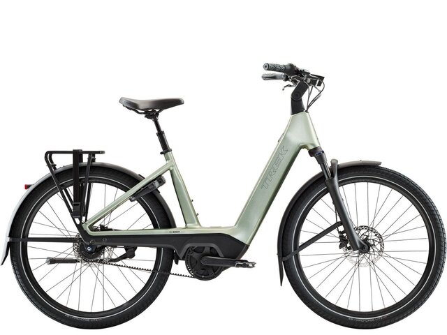 Trek Charter+ 4 Nexus 5 riem 540 Wh Lowstep 1 versnellingen met Schijfrem met hydraulische bediening
