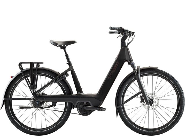 Trek Charter+ 4 Nexus 5 riem 540 Wh Lowstep 1 versnellingen met Schijfrem met hydraulische bediening