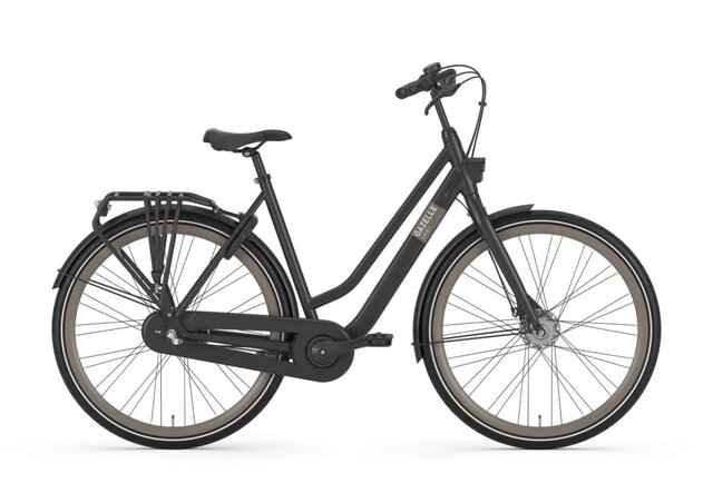 Gazelle Esprit (Leenfiets 31) 3 versnellingen met Rollerbrake (en I-brake) met kabelbediening