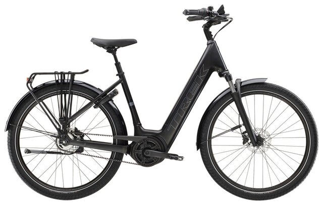 Trek District+ 4 Lowstep 1 versnellingen met Schijfrem met hydraulische bediening